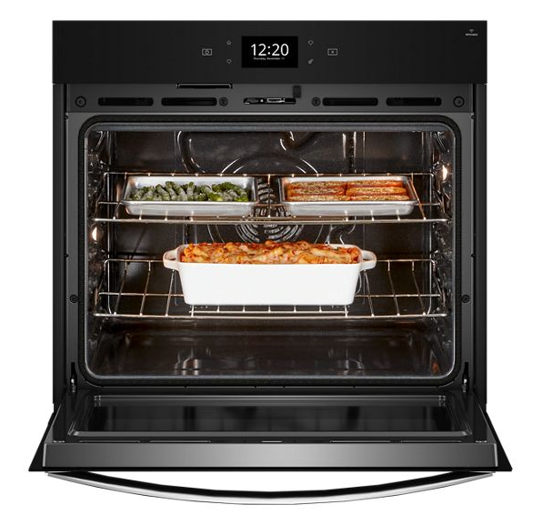 Whirlpool 5.0 Cu. Ft. Single Smart Wall Oven with Air Fry WOES7030PZ