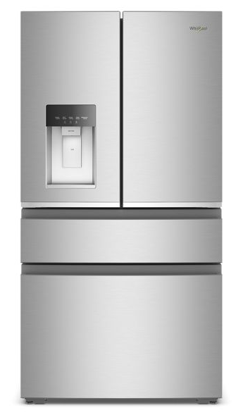 Whirlpool 36-inch Wide True Counter Depth 4-Door French Door Refrigerator - 22 cu. ft. WRMC7036RZ