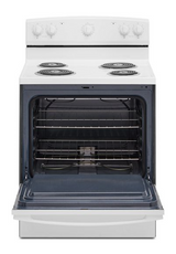 Amana® 30-inch Electric Range with Easy-Clean Glass Door ACR4203MNW