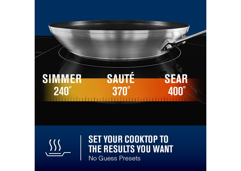 Maytag 30-Inch Wide Induction Cooktop with Power Boost MCIT8030SB