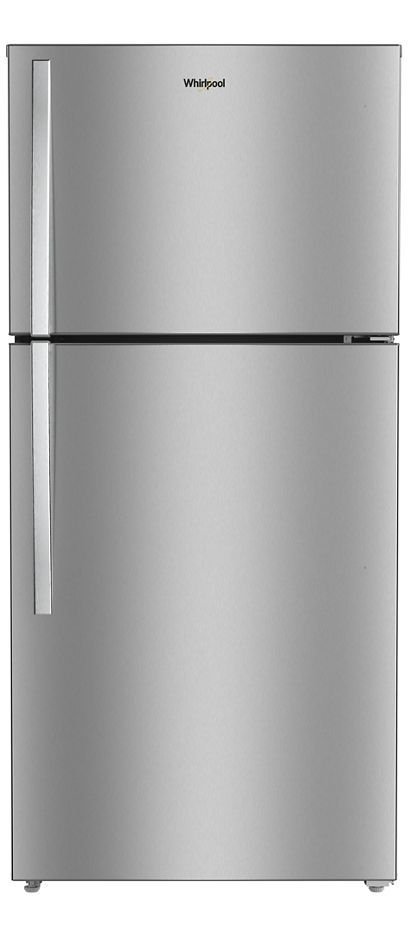Whirlpool® 29.5-inch Wide Top Freezer Refrigerator with Total Coverage Cooling- 19.2 Cu. Ft. WRTX7419SZ