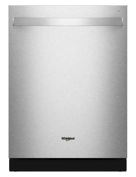Whirlpool® 24-Inch Top Control Dishwasher with Total Coverage Wash and Auto Open Air Dry in Fingerprint Resistant Stainless Steel WDTS8024SZ