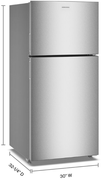 Amana 30-Inch Wide Garage Ready Top-Freezer Refrigerator—19 Cu. Ft. ARTX2419SZ
