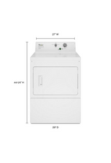Whirlpool Commercial Electric Super-Capacity Dryer, Non-Coin CEM2795JQ