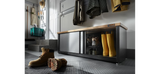 Gladiator Ready-to-Assemble Storage Shoe Bench GAGB54SBJG