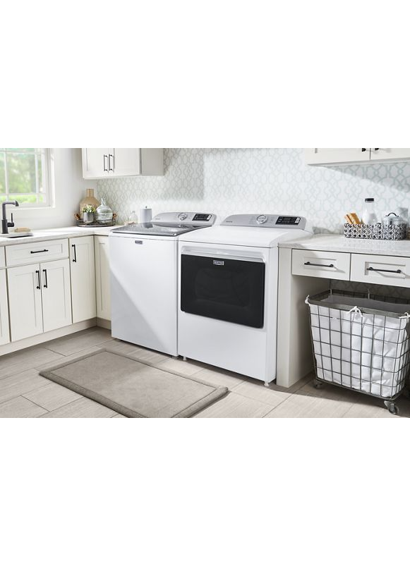 Maytag Smart Top Load Gas Dryer with Extra Power - 7.4 cu. ft. MGD6230RHW