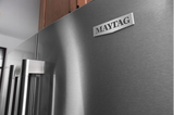 Maytag® 36 Inch Wide French Door Bottom Mount Refrigerator with Max Cool Setting - 25 Cu. Ft. MRFF4136RZ