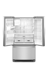 Whirlpool® 36-inch Wide French Door Bottom Mount Refrigerator WRFF3436RZ