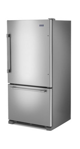 Maytag 33-Inch Wide Bottom Mount Refrigerator - 22 Cu. Ft. MBF2258FEZ