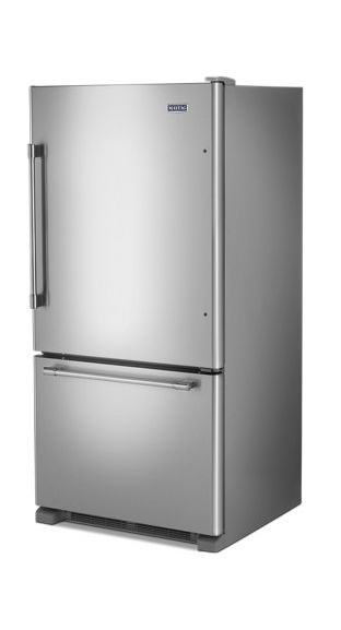 Maytag 33-Inch Wide Bottom Mount Refrigerator - 22 Cu. Ft. MBF2258FEZ