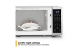 Whirlpool 0.9 Cu. Ft. Capacity Countertop Microwave with 900 Watt Cooking Power WMC30309LS-Silver Ultra Finish