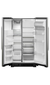 Maytag 36-Inch Wide Side-by-Side Refrigerator - 25 Cu. Ft. MRSF4036PB