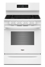 Whirlpool 30-inch Gas Range with Air Cooking Technology WFGS5730SW