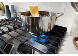Whirlpool 30-inch Gas Cooktop with EZ-2-Lift™ Hinged Cast-Iron Grates WCGK5030PV