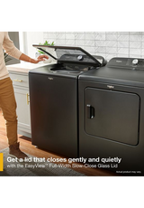 5.2–5.3 Cu. Ft. Whirlpool® Top Load Washer with Removable Agitator WTW6157PB