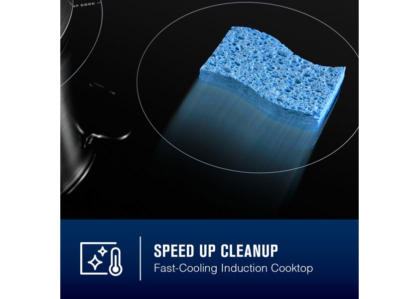 Maytag 30-Inch Wide Induction Cooktop with Power Boost MCIT8030SB
