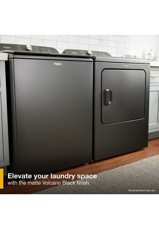 5.2–5.3 Cu. Ft. Whirlpool® Top Load Washer with Removable Agitator WTW6157PB
