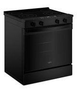 Whirlpool 30-inch Electric Range with No Preheat and Slow Cook Modes WSES3130SB