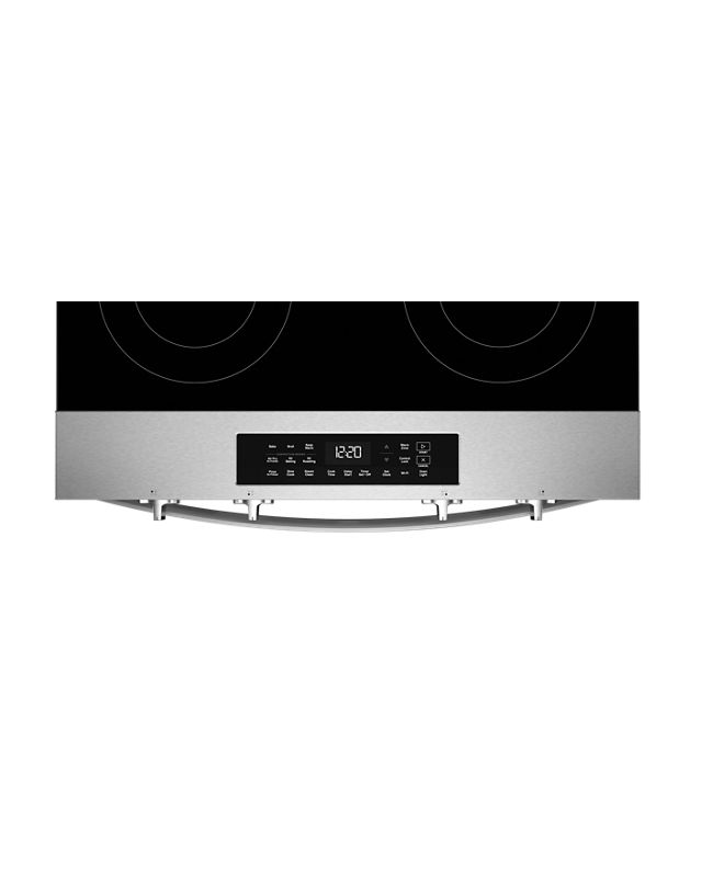 Whirlpool 30-inch Electric Smart Range with Air Cooking Technology and Steam Clean WSES4530TS
