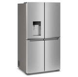 Whirlpool 36-Inch Counter Depth 4 Door Refrigerator with Ice Maker in Door WRQC7836RZ