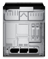 Whirlpool 30-inch Electric Smart Range with Air Cooking Technology and Steam Clean WSES4530TS