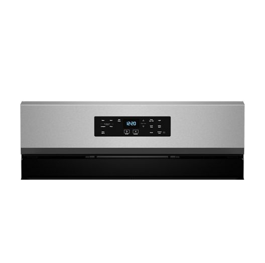 Whirlpool 30-inch Self Clean Gas Range with No Preheat Mode WFGS3530RS