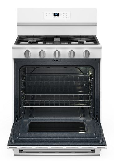 Maytag 30-Inch Wide Gas Range With Steam Clean - 5.0 cu. ft. MFGS4030RW