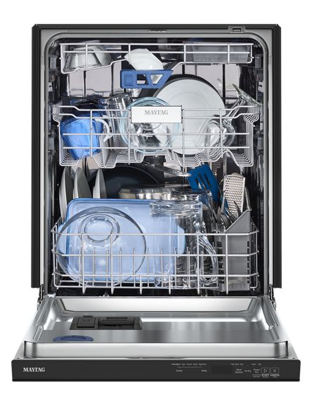 Maytag 24" Top Control Dishwasher with PowerBlast® Cycle and PowerDry MDPS7024SB