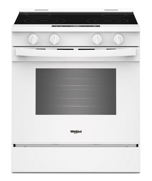 Whirlpool 30-inch Electric Range with No Preheat and Slow Cook Modes WSES3130SW