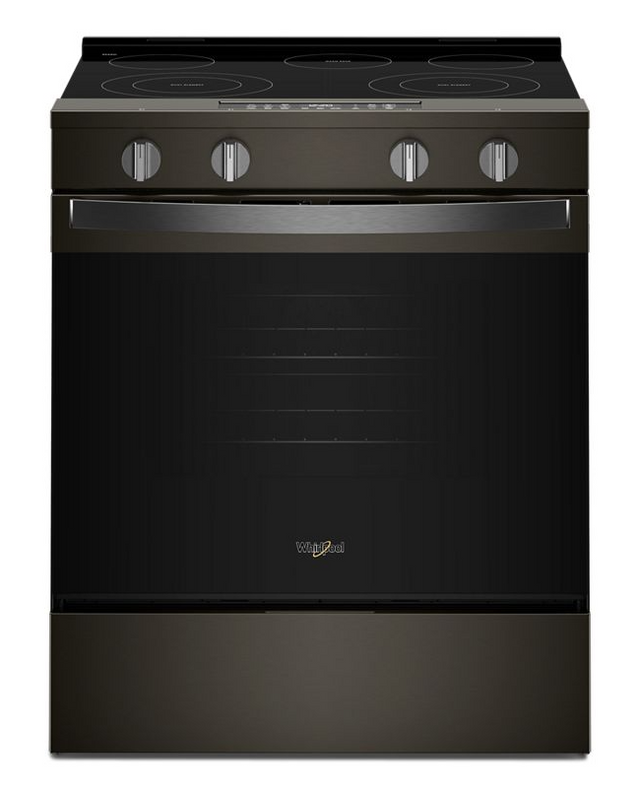 Whirlpool 30-inch Electric Smart Range with Air Cooking Technology and Steam Clean WSES4530TV