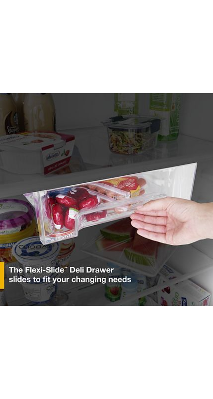 Whirlpool® 29.5-inch Wide Top Freezer Refrigerator with Total Coverage Cooling- 19.2 Cu. Ft. WRTX7419SZ