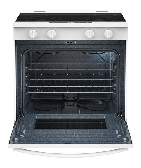 Whirlpool 30-inch Electric Range with No Preheat and Slow Cook Modes WSES3130SW