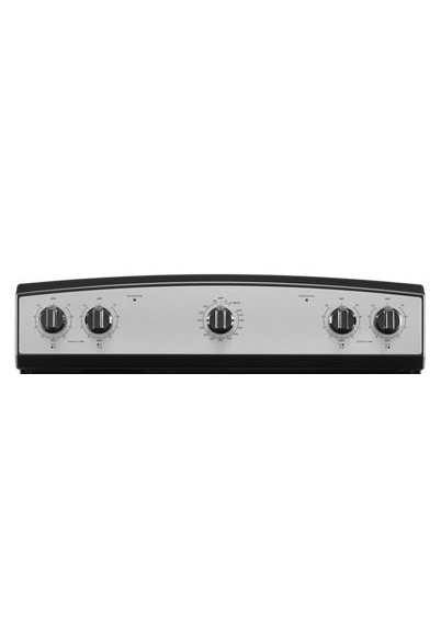 Amana® 30-inch Electric Range with Easy-Clean Glass Door ACR4203MNS