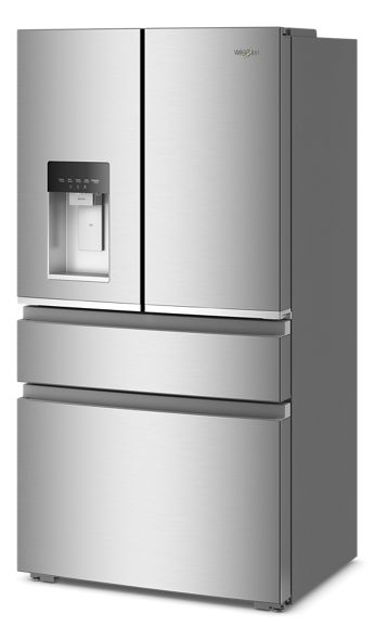 Whirlpool 36-inch Wide True Counter Depth 4-Door French Door Refrigerator - 22 cu. ft. WRMC7036RZ