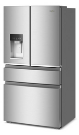 Whirlpool 36-inch Wide True Counter Depth 4-Door French Door Refrigerator - 22 cu. ft. WRMC7036RZ