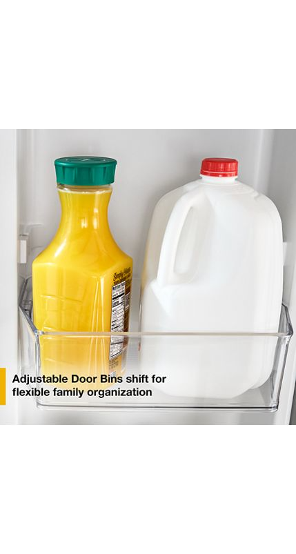 Whirlpool® 29.5-inch Wide Top Freezer Refrigerator with Total Coverage Cooling- 19.2 Cu. Ft. WRTX7419SZ