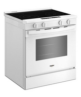 Whirlpool 30-inch Electric Range with No Preheat and Slow Cook Modes WSES3130SW