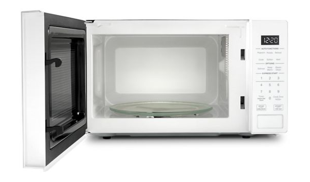 Whirlpool 0.7 cu. ft. White Countertop Microwave With Steam Clean - 700 watt WMCS3018RW