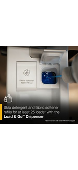 Whirlpool Compact ENERGY STAR® Ventless Heat Pump Laundry Tower with 2.7-cu ft Washer and Electric 4.3-cu ft Dryer WFH5424SW