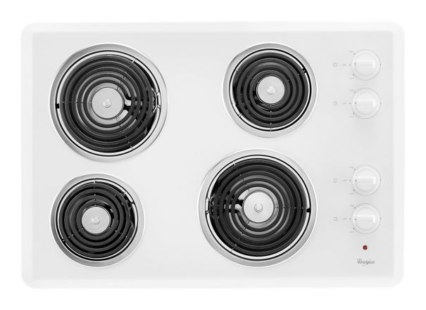 Whirlpool® 30" Electric Cooktop (DISPLAY) WCC31430AW