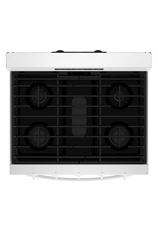 Whirlpool 30-inch Gas Range with Air Cooking Technology WFGS5730SW