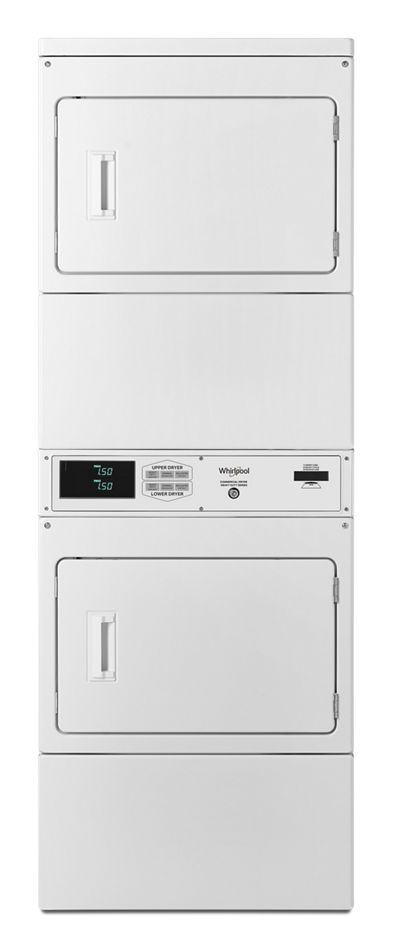Whirlpool Commercial Gas Stack Dryer, Non-Coin CGSP2978JQ