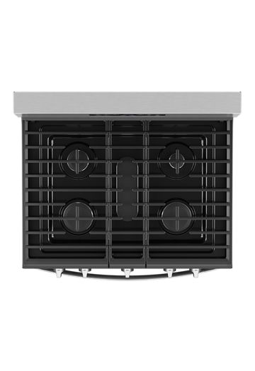 Whirlpool 30-inch Gas Range with Air Cooking Technology and Steam Clean WFGS4530SS