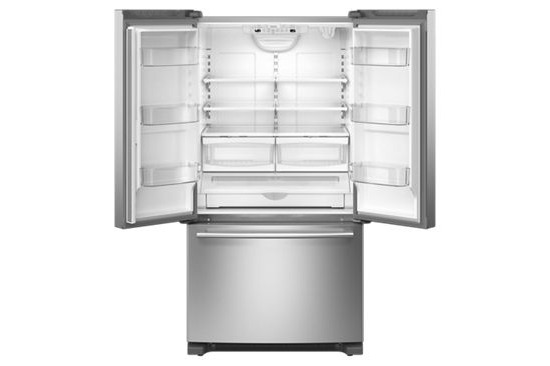 Maytag® 36 Inch Wide French Door Bottom Mount Refrigerator with Max Cool Setting - 25 Cu. Ft. MRFF4136RZ