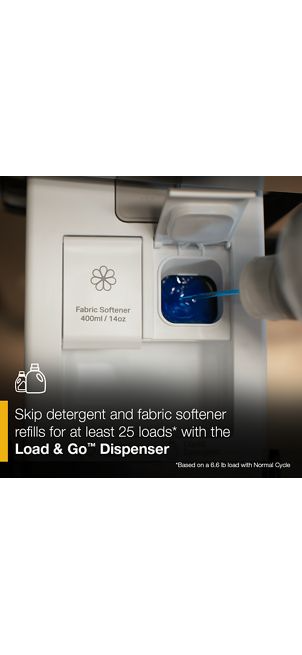 Whirlpool Compact ENERGY STAR® Ventless Heat Pump Laundry Tower with 2.7-cu ft Washer and Electric 4.3-cu ft Dryer WFH5424SJ