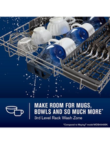 Maytag 24" Top Control Dishwasher with PowerBlast® Cycle and PowerDry MDPS7024SZ