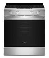 Whirlpool 30-inch Electric Range with No Preheat and Slow Cook Modes WSES3130SS