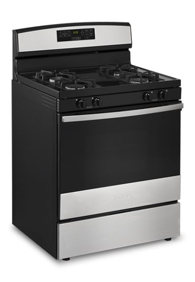 Amana 30-inch Gas Range with Self-Clean Option AGR6603SMS