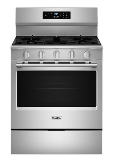 Maytag 30-Inch Wide Gas Range With Steam Clean - 5.0 cu. ft. MFGS4030RS