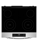 Whirlpool 30-inch Electric Range with No Preheat and Slow Cook Modes WSES3130SS
